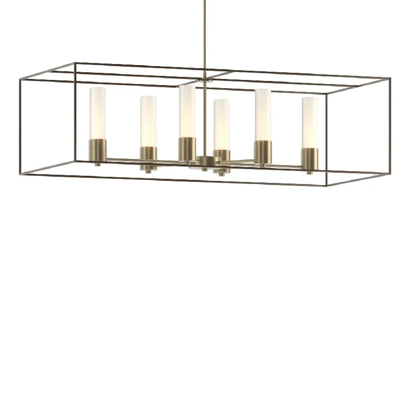 Industrial Emergency Lighting for Safety in FactoriesPortico Six Light Pendant