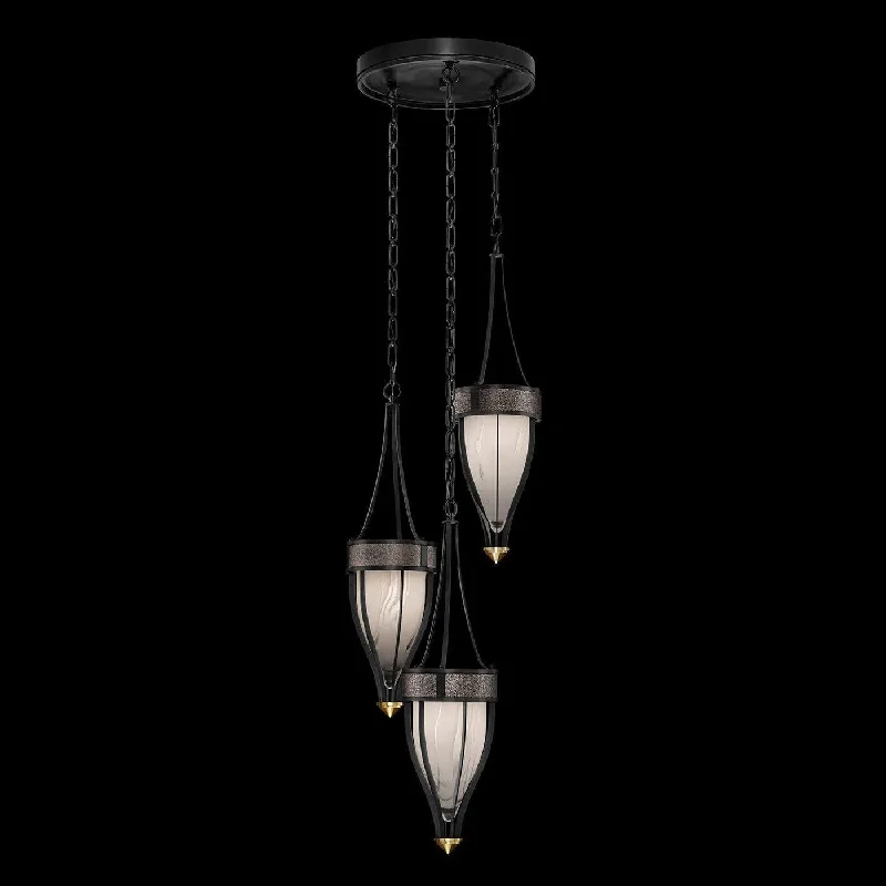 Track lighting with integrated LED driversMirage Multi-Light Pendant