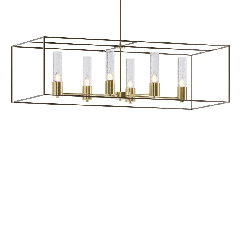 Industrial Lighting with High CRI (Color Rendering Index) for True Color PerceptionPortico Six Light Pendant Industrial Lighting with High CRI (Color Rendering Index) for True Color PerceptionPortico Six Light Pendant
