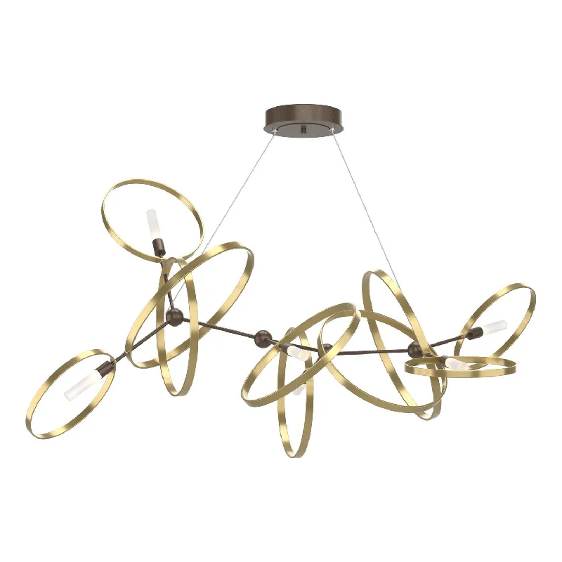 Industrial Area Lighting for Large Open SpacesCelesse Six Light Pendant