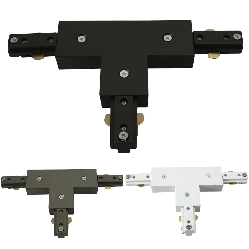 Track lighting for highlighting kitchen cabinetsKnightsbridge 230V Track T-connector Track lighting for highlighting kitchen cabinetsKnightsbridge 230V Track T-connector