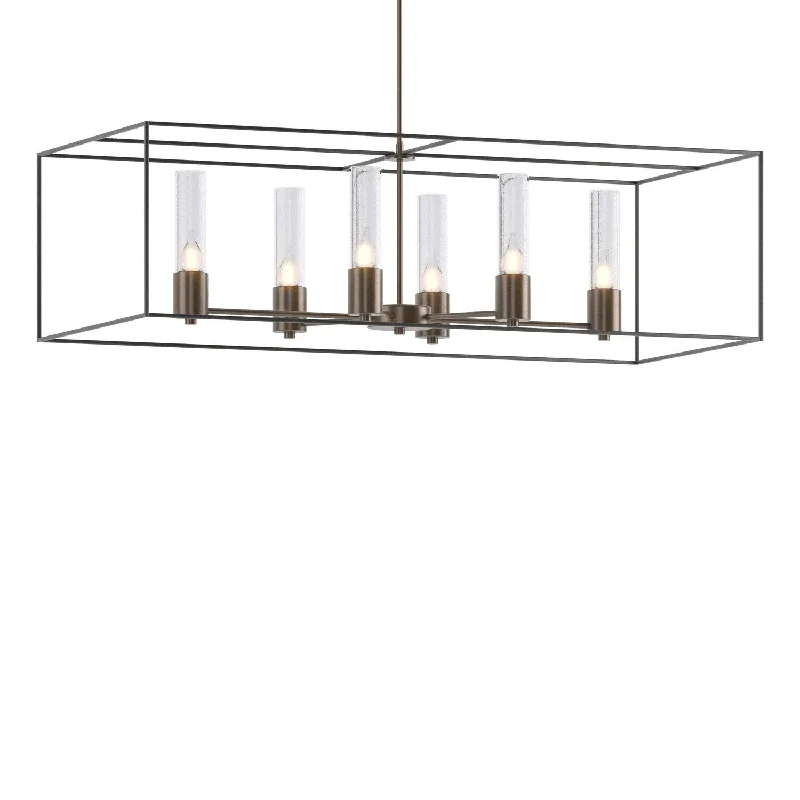 Industrial Lighting for Woodworking FactoriesPortico Six Light Pendant