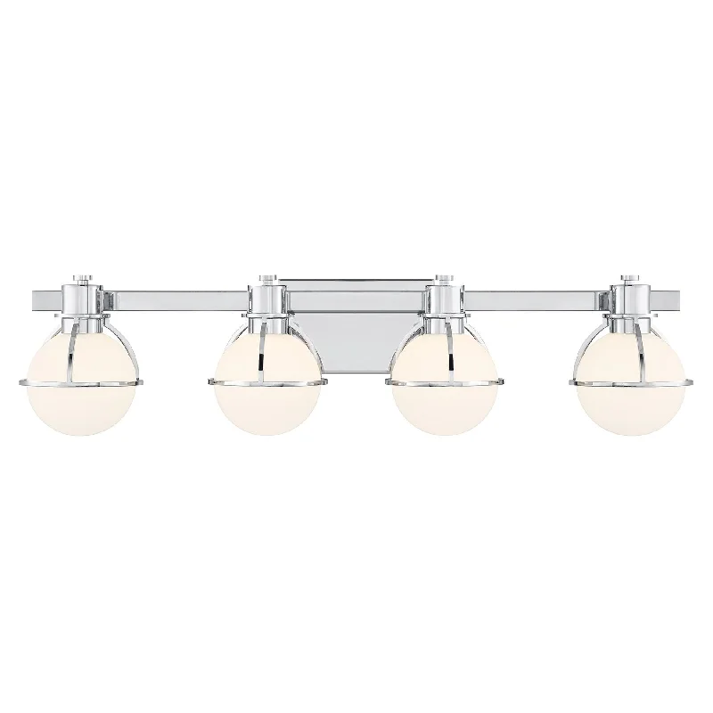 High - lumen track lighting for bright spacesPierce 4-Light Vanity Light