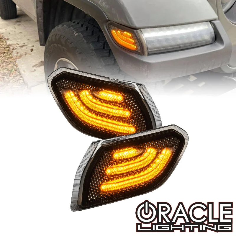 Track lighting with colored glass accentsORACLE Lighting Jeep Wrangler JL/ Gladiator JT "Smoked Lens" LED Front Sidemarkers
