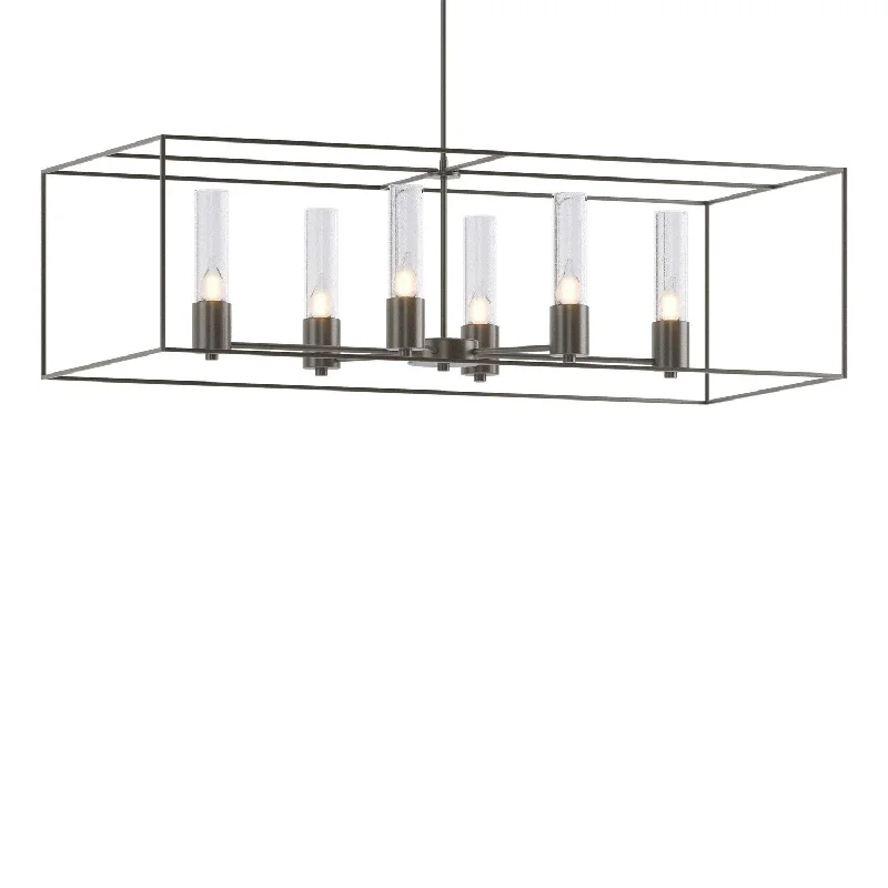 Industrial Lighting for Printing Press FacilitiesPortico Six Light Pendant