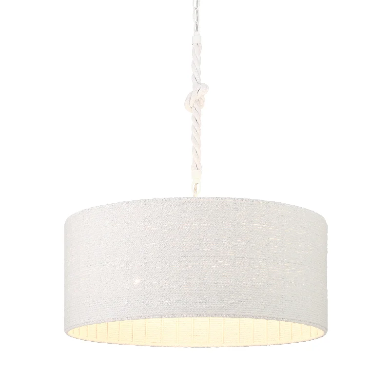Industrial Lighting with High CRI (Color Rendering Index) for True Color PerceptionLodelle 28" 4 Lights Pendant Light White Finish Industrial Lighting with High CRI (Color Rendering Index) for True Color PerceptionLodelle 28" 4 Lights Pendant Light White Finish