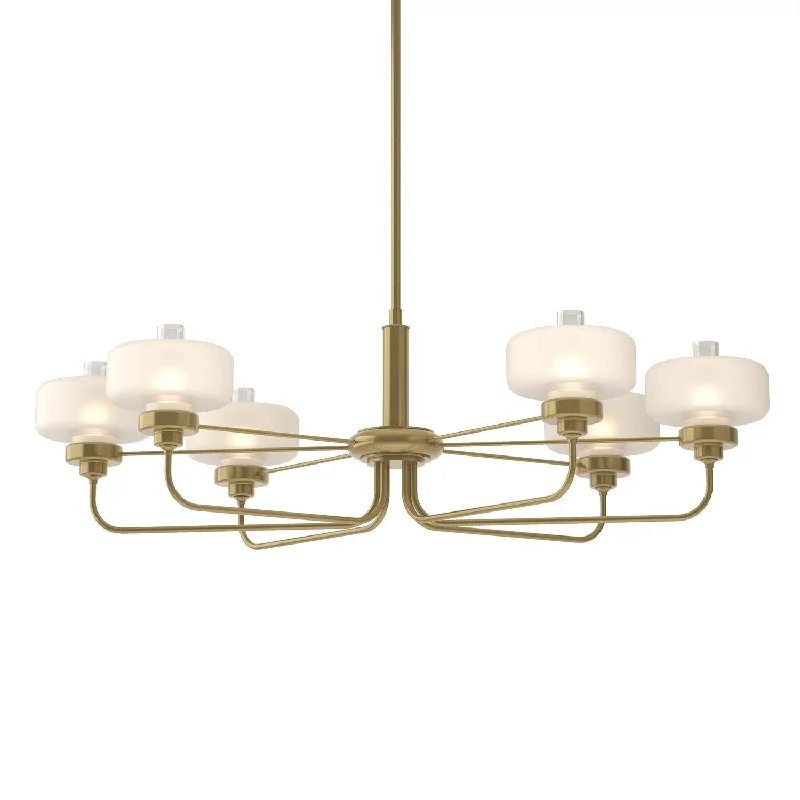 Industrial Lighting for Chemical PlantsNola Six Light Pendant