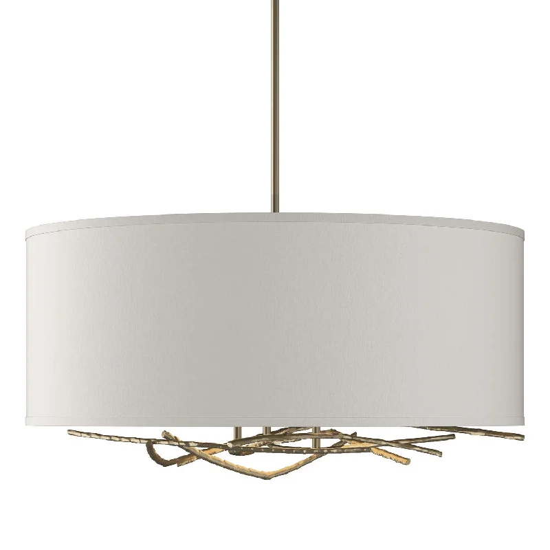 Industrial Pendant Lighting for Machine ShopsBrindille Three Light Pendant