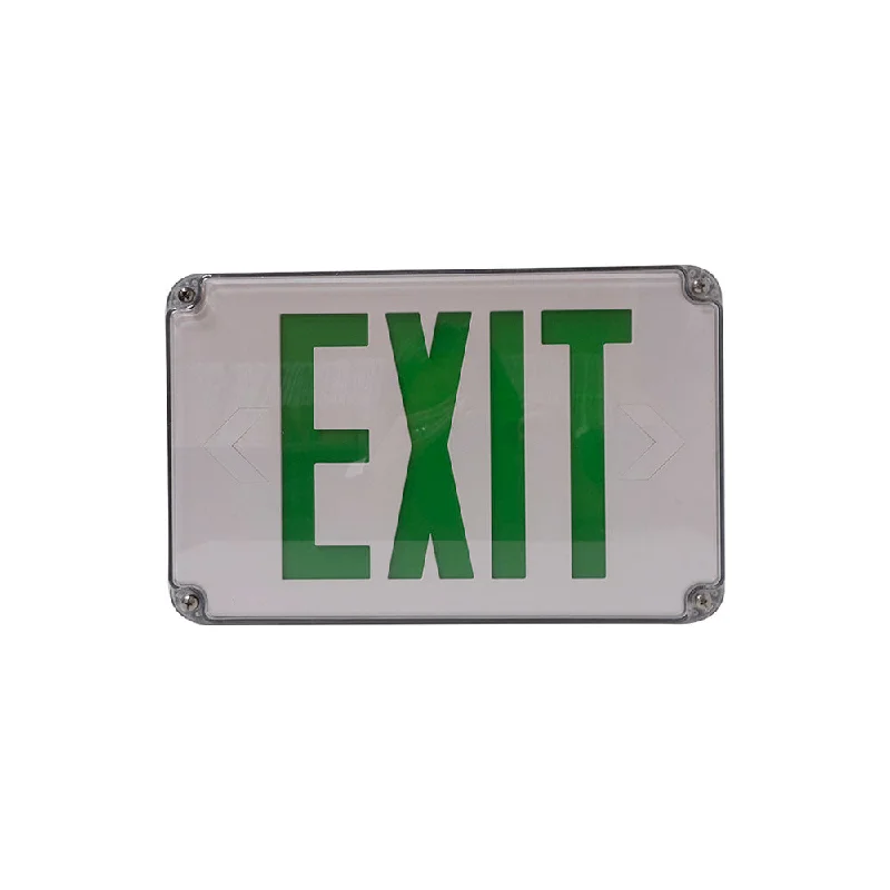 Track lighting for rental propertiesLSI Industries LED Wet Location Exit Sign EWS