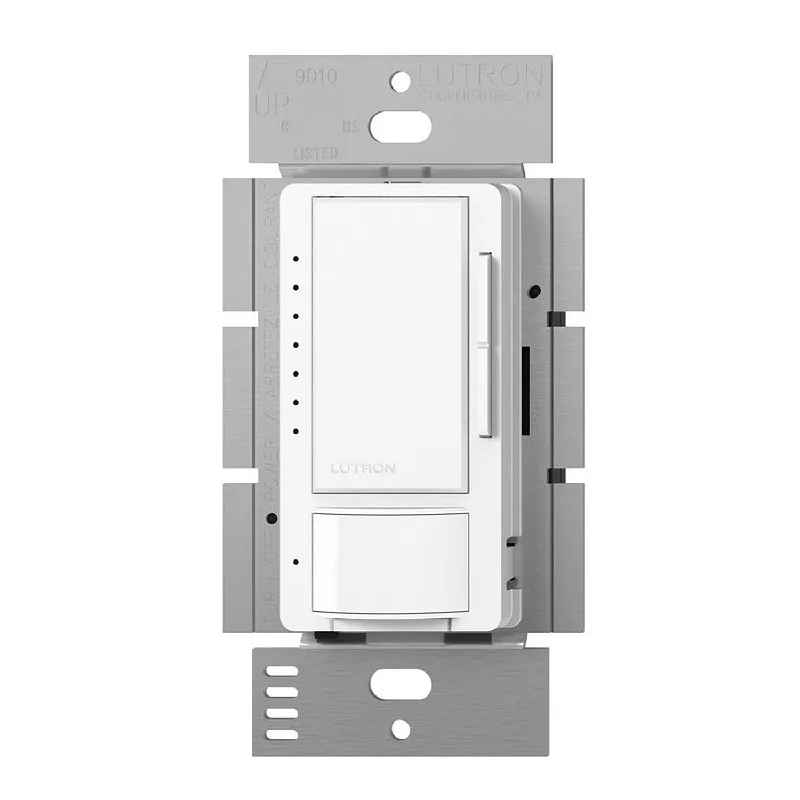 Low - Bay Industrial Lighting Fixtures for Small FactoriesLutron Maestro LED+ Vacancy Sensor/Dimmer Switch, 150W LED, Single Pole/Multi-Location