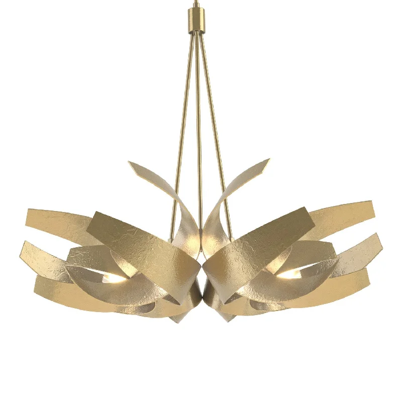 Dimmable Industrial Lighting for Ambiance ControlCorona Six Light Pendant