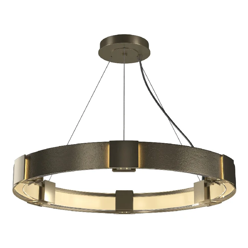 Industrial Lighting for Automotive Manufacturing PlantsAura Six Light Pendant