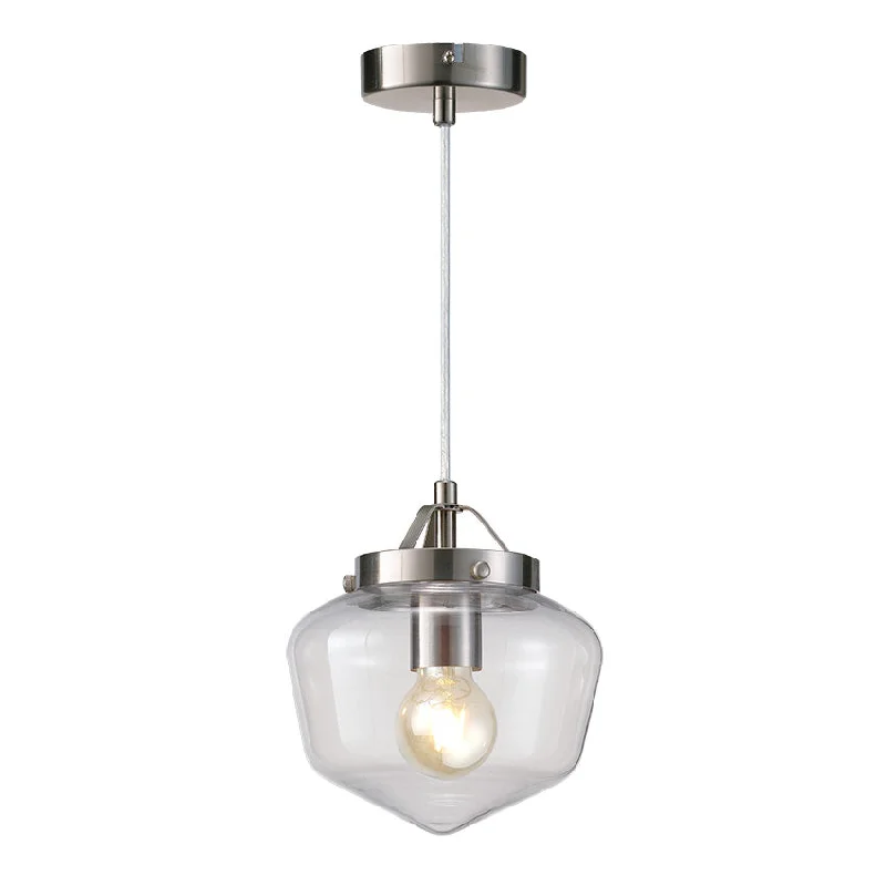 Track lighting with colored glass accentsRichmond 1Lt Pendant - Various Finish