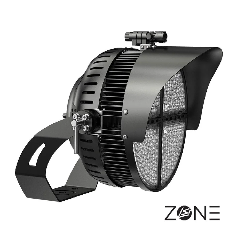 Contemporary track lighting in black finishLSI Industries ZONE Sports Flood ZNF