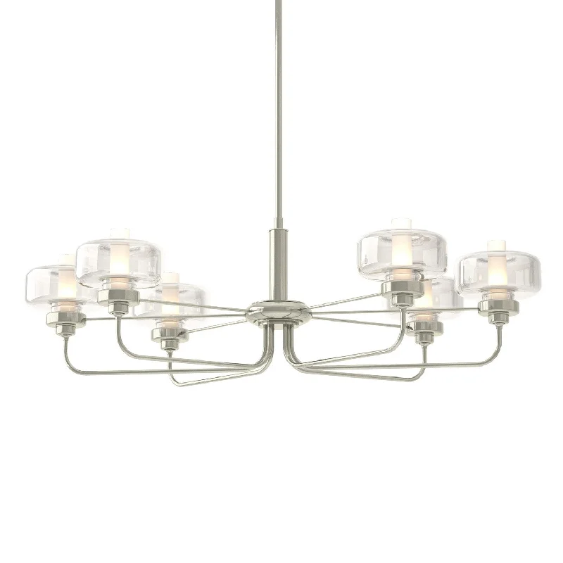Industrial Task Lighting for Precision WorkstationsNola Six Light Pendant
