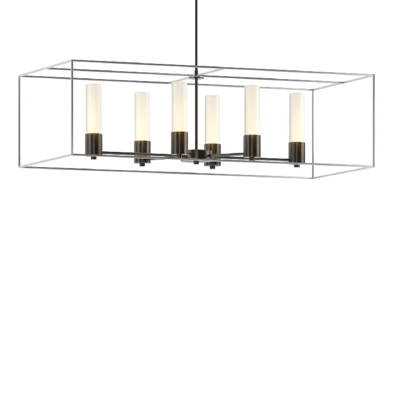 Industrial Lighting for Metal Fabrication ShopsPortico Six Light Pendant