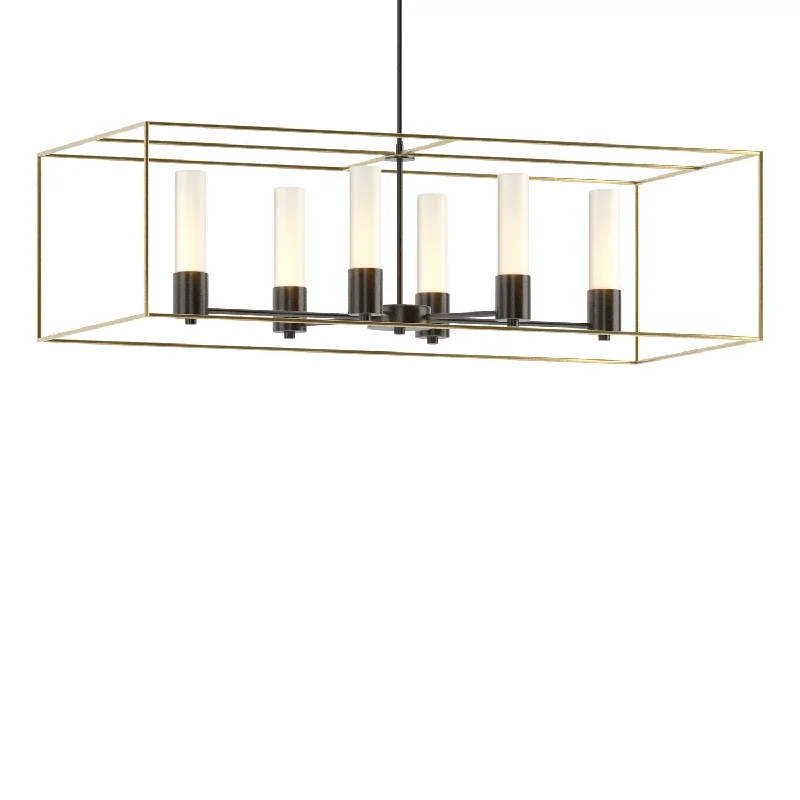 Industrial Lighting for Metal Fabrication ShopsPortico Six Light Pendant