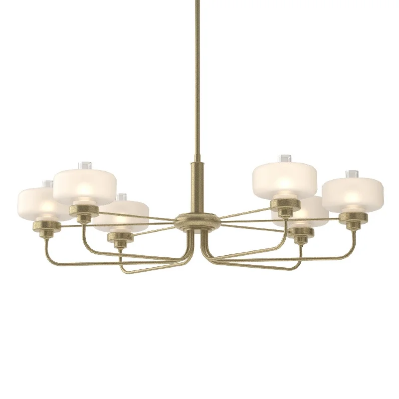 Industrial Ceiling - Mounted Lighting for Assembly PlantsNola Six Light Pendant