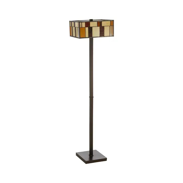 Wireless track lighting for easy installationThornhill Square Deco Floor Lamp