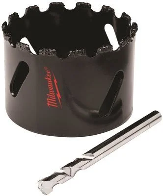 Track lighting for illuminating dining tablesMilwaukee Carbide Grit Hole Saw 2-1/2 In. With Pilot Bit