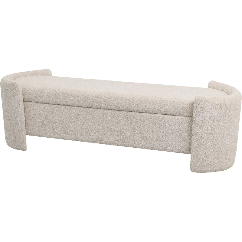 Track lighting with a long - lasting lifespanWaverley Upholstered Storage Bench Cream Track lighting with a long - lasting lifespanWaverley Upholstered Storage Bench Cream