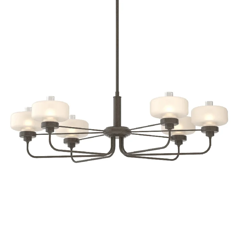 Industrial Task Lighting for Precision WorkstationsNola Six Light Pendant