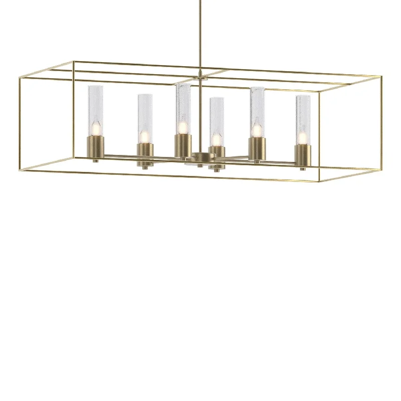 Industrial Lighting with High CRI (Color Rendering Index) for True Color PerceptionPortico Six Light Pendant Industrial Lighting with High CRI (Color Rendering Index) for True Color PerceptionPortico Six Light Pendant