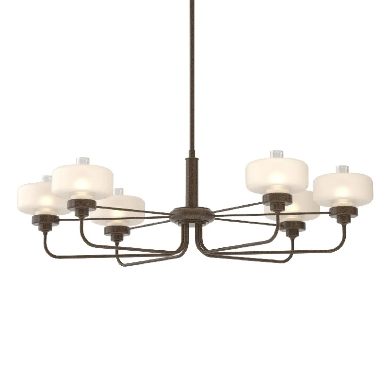 Industrial Lighting for Textile MillsNola Six Light Pendant
