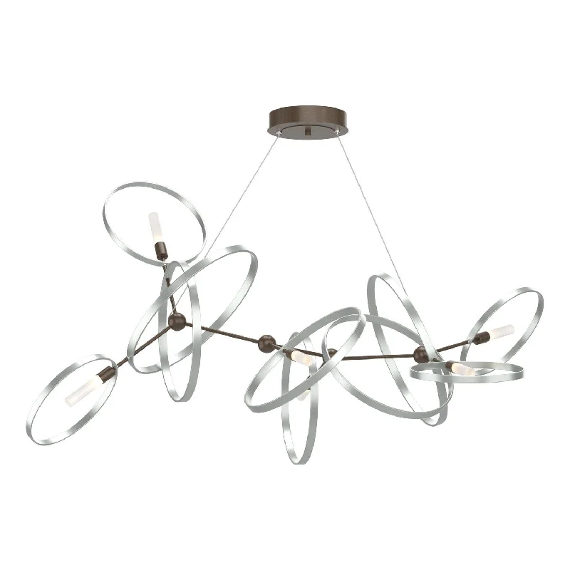 Industrial Exit Sign Lighting for Quick EvacuationCelesse Six Light Pendant