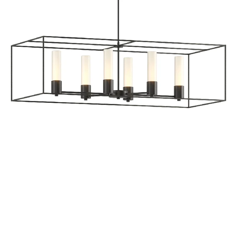 Industrial Lighting for Metal Fabrication ShopsPortico Six Light Pendant