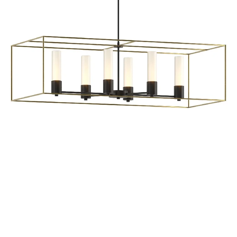 Industrial Ceiling - Mounted Lighting for Assembly PlantsPortico Six Light Pendant