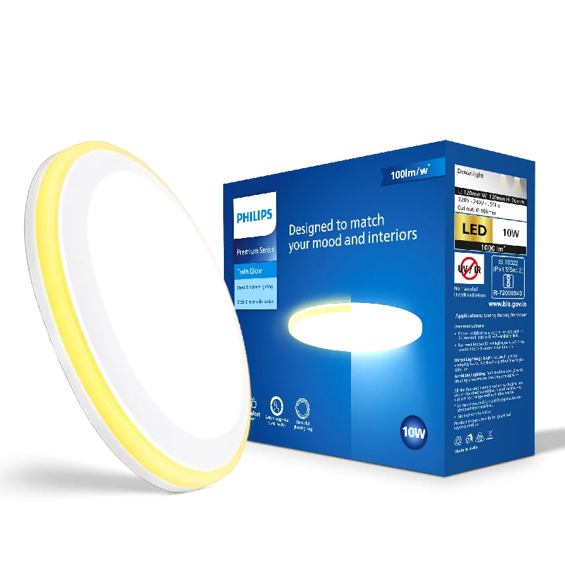 Commercial - grade track lighting for storesPhilips TwinGlow LED Downlighter