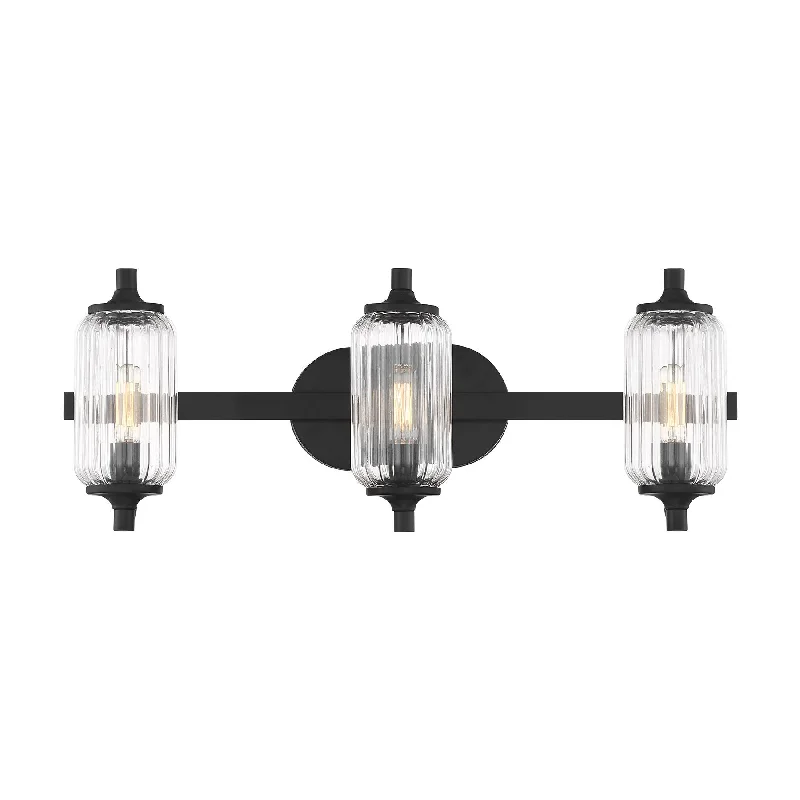 Track lighting with a decorative track designHolton 3-Light Vanity Light