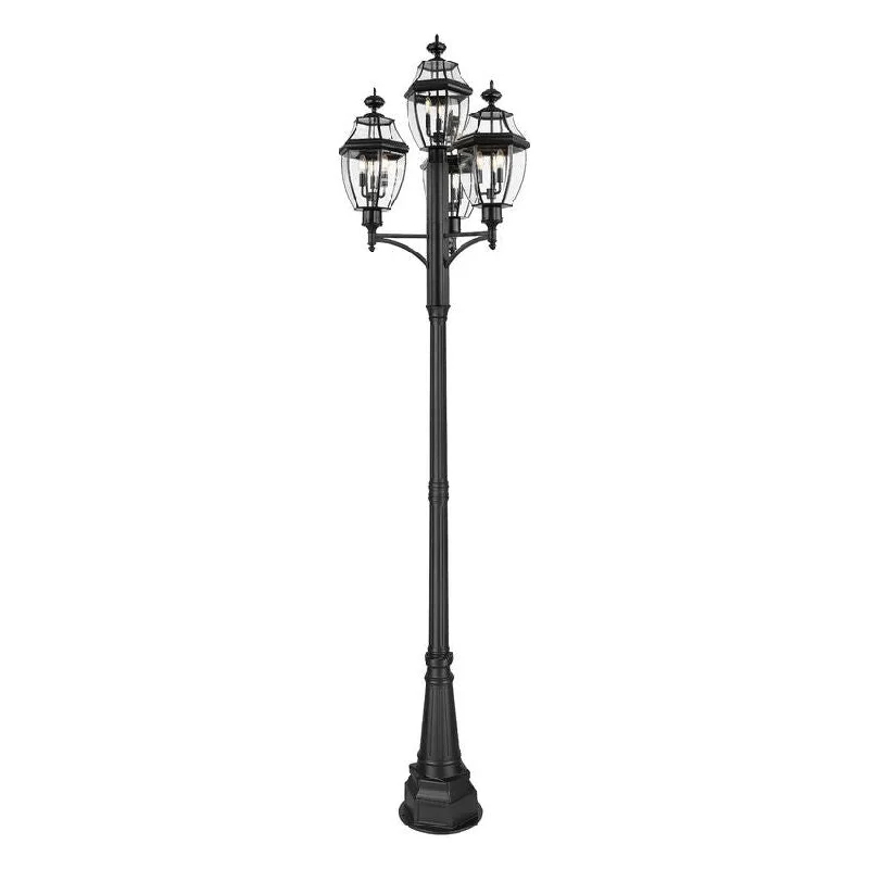 Track lighting for outdoor gardensWestover 12-Light Outdoor Post Mount Fixture