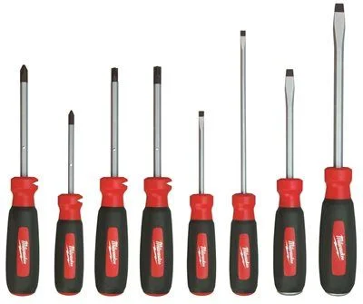 Track lighting with swivel heads for precise aimingMilwaukee 8 Piece Screwdriver Set Track lighting with swivel heads for precise aimingMilwaukee 8 Piece Screwdriver Set