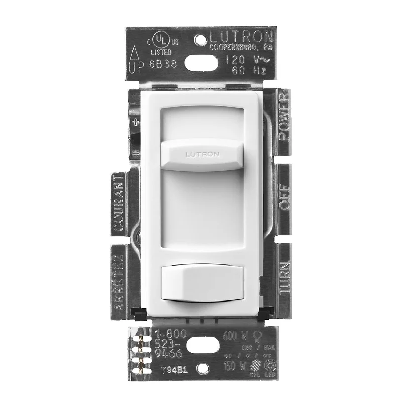 Adjustable Industrial Lighting for Flexible IlluminationLutron CTCL-153P Skylark Contour LED+ Dimmer Switch, 150W LED/CFL Adjustable Industrial Lighting for Flexible IlluminationLutron CTCL-153P Skylark Contour LED+ Dimmer Switch, 150W LED/CFL