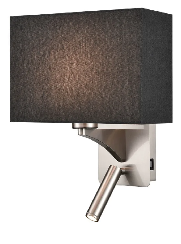 Wireless track lighting for easy installationIver USB Charger Light - Rectangular Shade Wireless track lighting for easy installationIver USB Charger Light - Rectangular Shade