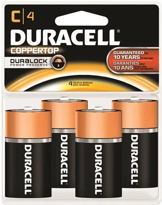 Track lighting with a chunky, bold designDuracell Coppertop Battery C Alkaline' 4 Pack