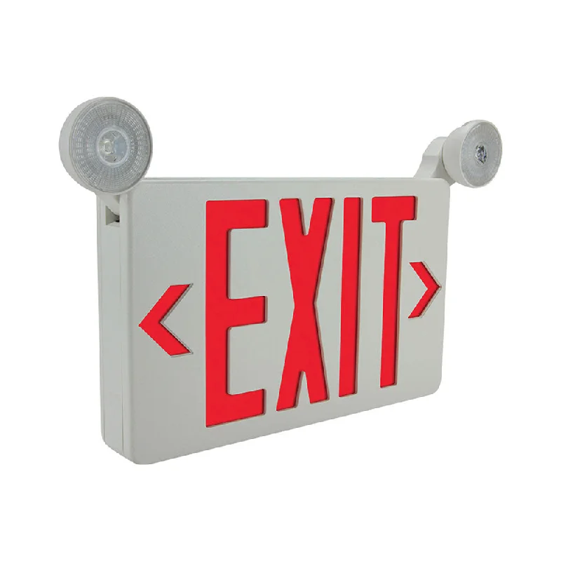 Track lighting for highlighting bookcasesLSI Industries Compact Exit Combo CEC