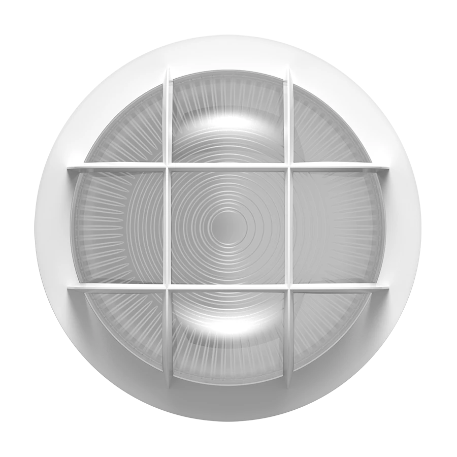 Industrial Pendant Lighting for Machine Shops15W LED Outdoor Bulkhead, 1600 Lumens, 30K/40K/50K, White Finish Industrial Pendant Lighting for Machine Shops15W LED Outdoor Bulkhead, 1600 Lumens, 30K/40K/50K, White Finish