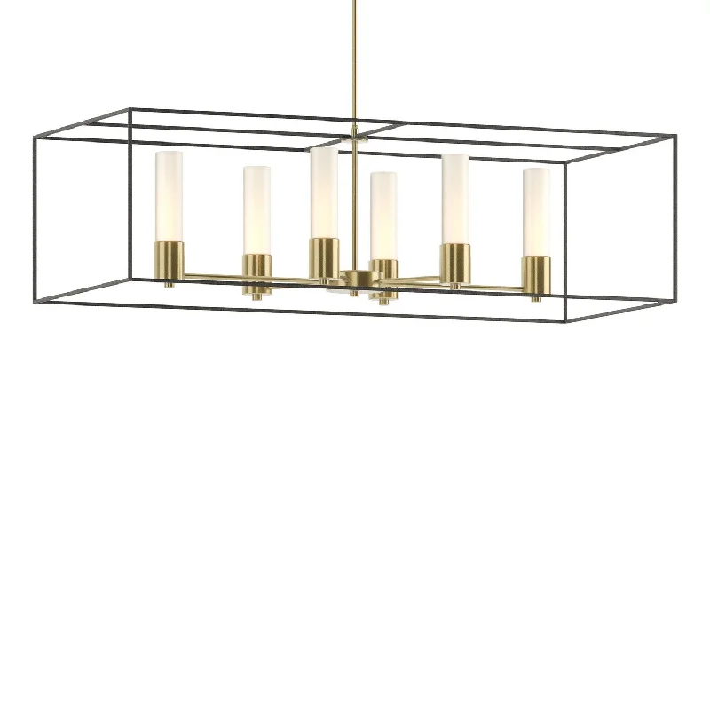 Industrial Flood Lighting for Outdoor Loading DocksPortico Six Light Pendant