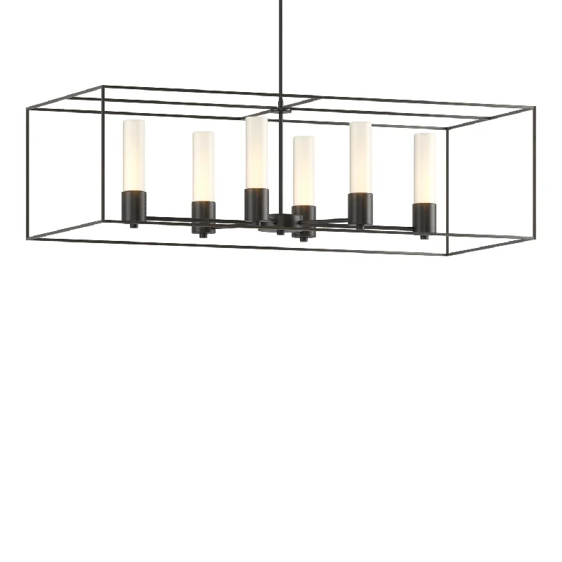 Industrial Lighting for Metal Fabrication ShopsPortico Six Light Pendant