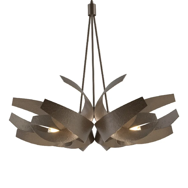 Industrial Area Lighting for Large Open SpacesCorona Six Light Pendant