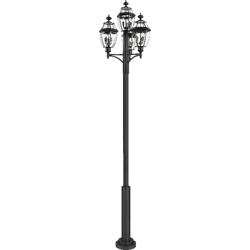 Track lighting for high - ceiling spacesWestover 12-Light Outdoor Post Mount Fixture Track lighting for high - ceiling spacesWestover 12-Light Outdoor Post Mount Fixture
