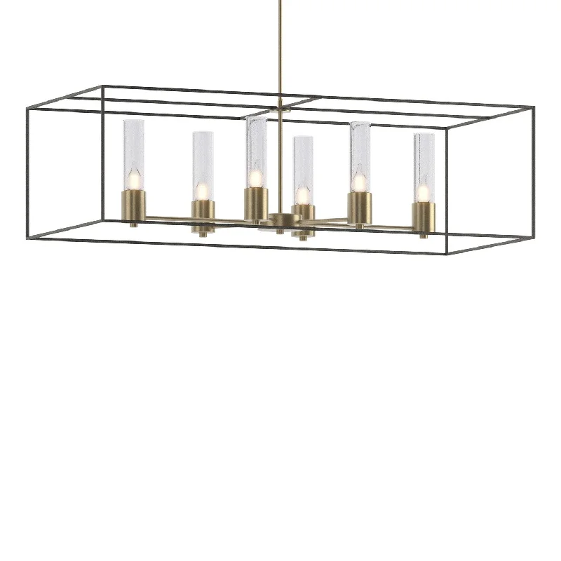 Industrial Lighting with High CRI (Color Rendering Index) for True Color PerceptionPortico Six Light Pendant Industrial Lighting with High CRI (Color Rendering Index) for True Color PerceptionPortico Six Light Pendant