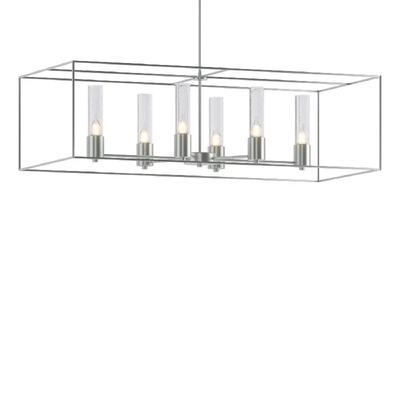 Adjustable Industrial Lighting for Flexible IlluminationPortico Six Light Pendant