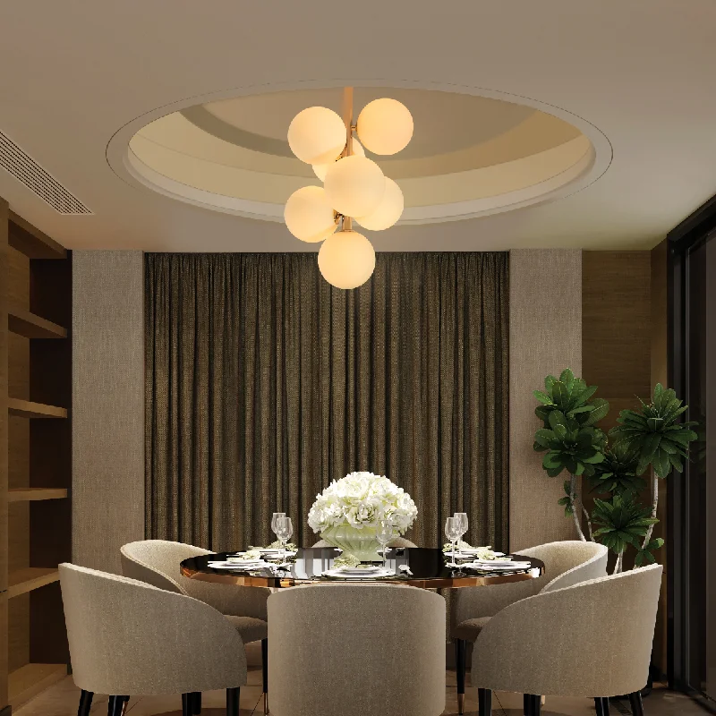 Modern track lighting with LED bulbsPhilips Divine 7-head ceiling Chandelier (French Gold) Modern track lighting with LED bulbsPhilips Divine 7-head ceiling Chandelier (French Gold)