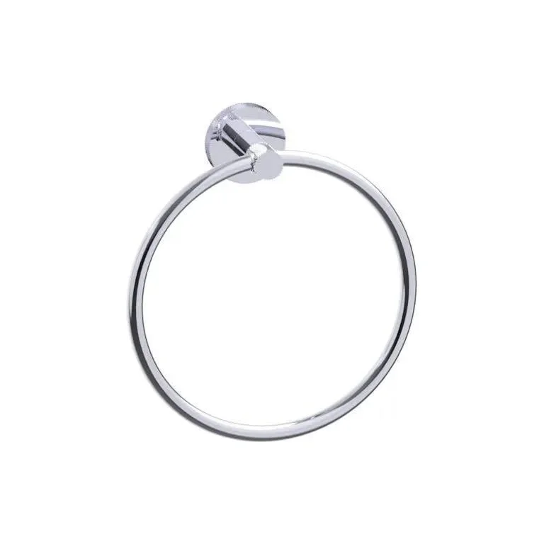 High - lumen track lighting for bright spacesCirco Knurled Towel Ring