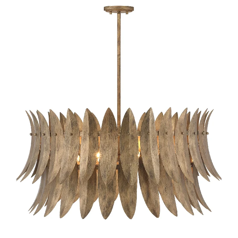 Track lighting with a chunky, bold designSanctuary 8-Light Pendant