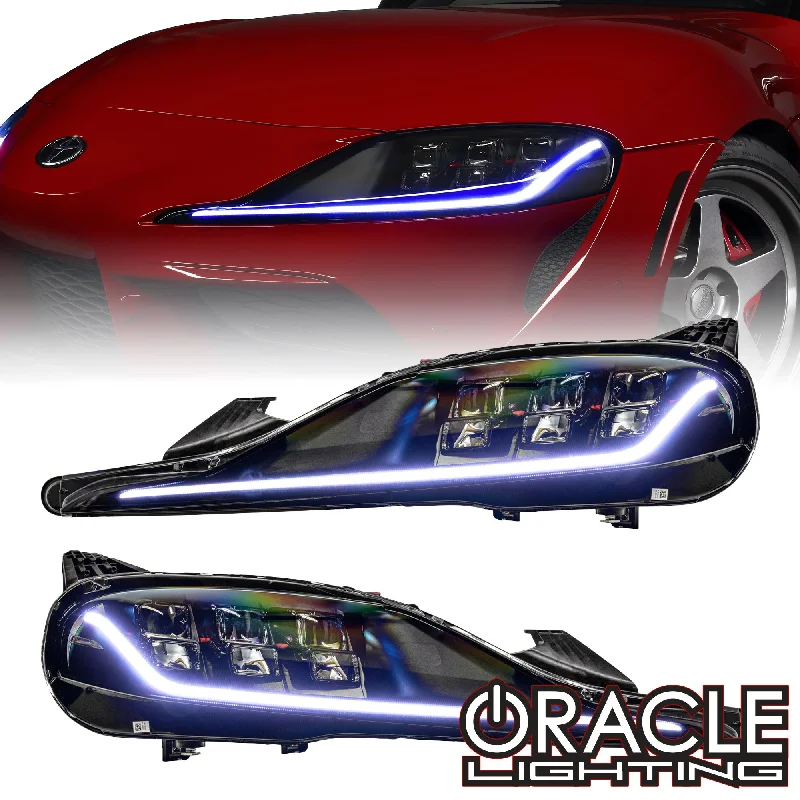 Outdoor - rated track lighting for patiosORACLE Lighting 2020-2024 Toyota Supra GR ColorSHIFT RGB+A Headlight DRL Upgrade Kit Outdoor - rated track lighting for patiosORACLE Lighting 2020-2024 Toyota Supra GR ColorSHIFT RGB+A Headlight DRL Upgrade Kit